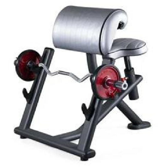 PA-2R029 Seated Curl Bench, white background