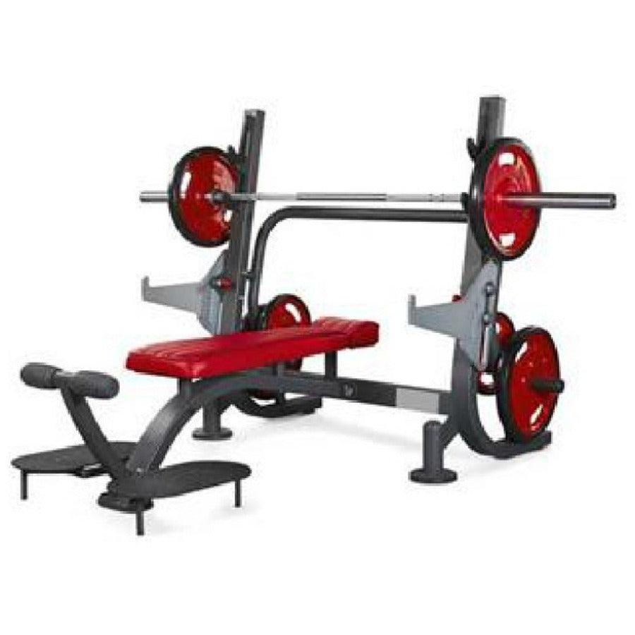 PA-2R031 Super Olympic Flat Bench, white background