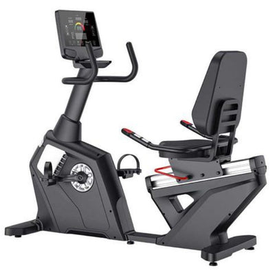 R11-V4 Commercial Recumbent Bike, white background