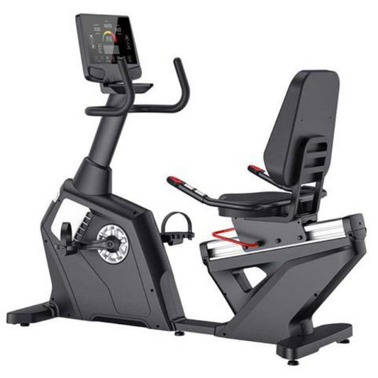 R11-V4 Commercial Recumbent Bike, white background