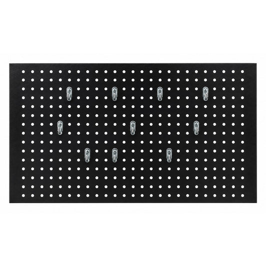 REP-8081 Rack-Mounted Accessory Storage Panel, white background