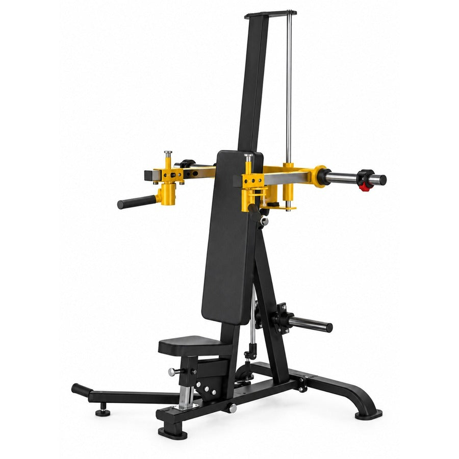 SA-5049 Seated Shoulder Lift, white background