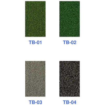 TB-01-TO-TB-04 Training Turf - Finishes 1-4, white background