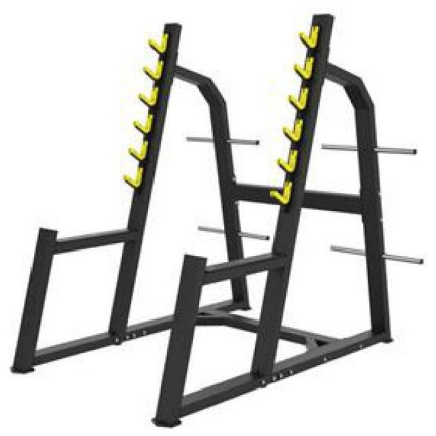 U4050 Squat Rack, white background