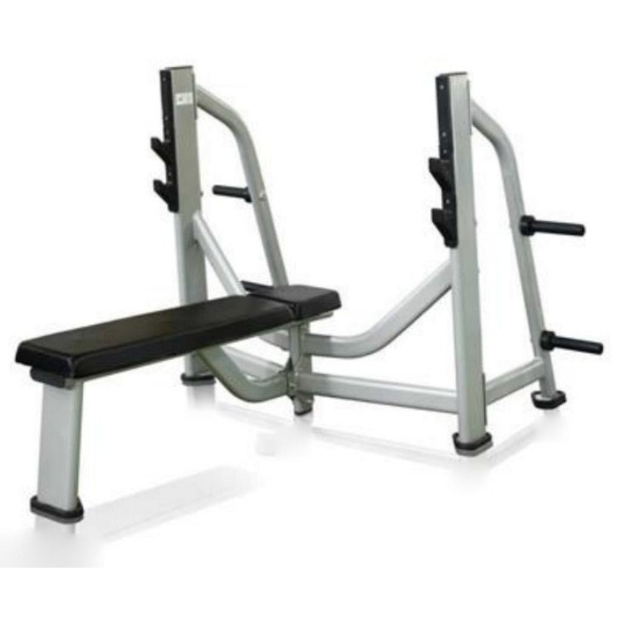 V8-104 Olympic Flat Bench, white background