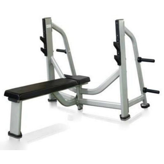 V8-104 Olympic Flat Bench, white background
