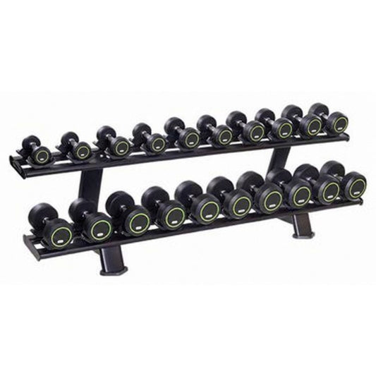 V8-201A Color-Marked Rubber Dumbbell Package, white background