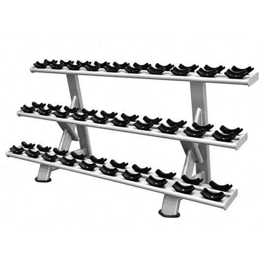 V8-205 Dumbbell Rack, white background
