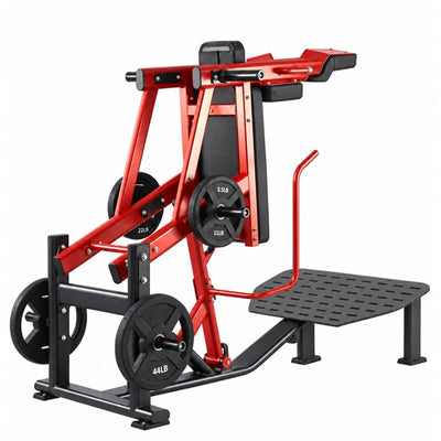V8-PT632 Leg Press & Hack Squat Machine, white background