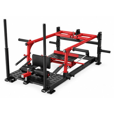V8-PT642 Hip Thrust & Deadlift Machine, white background