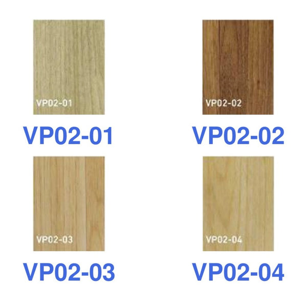 VP02-01-TO-VP02-04 Wood-Grain PVC Flooring - Finishes 1