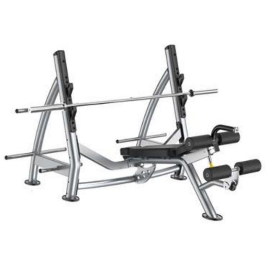 XS-7103 Olympic Decline Bench, white background