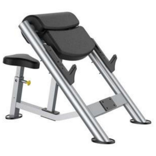 XS-7106 Preacher Curl Bench, white background