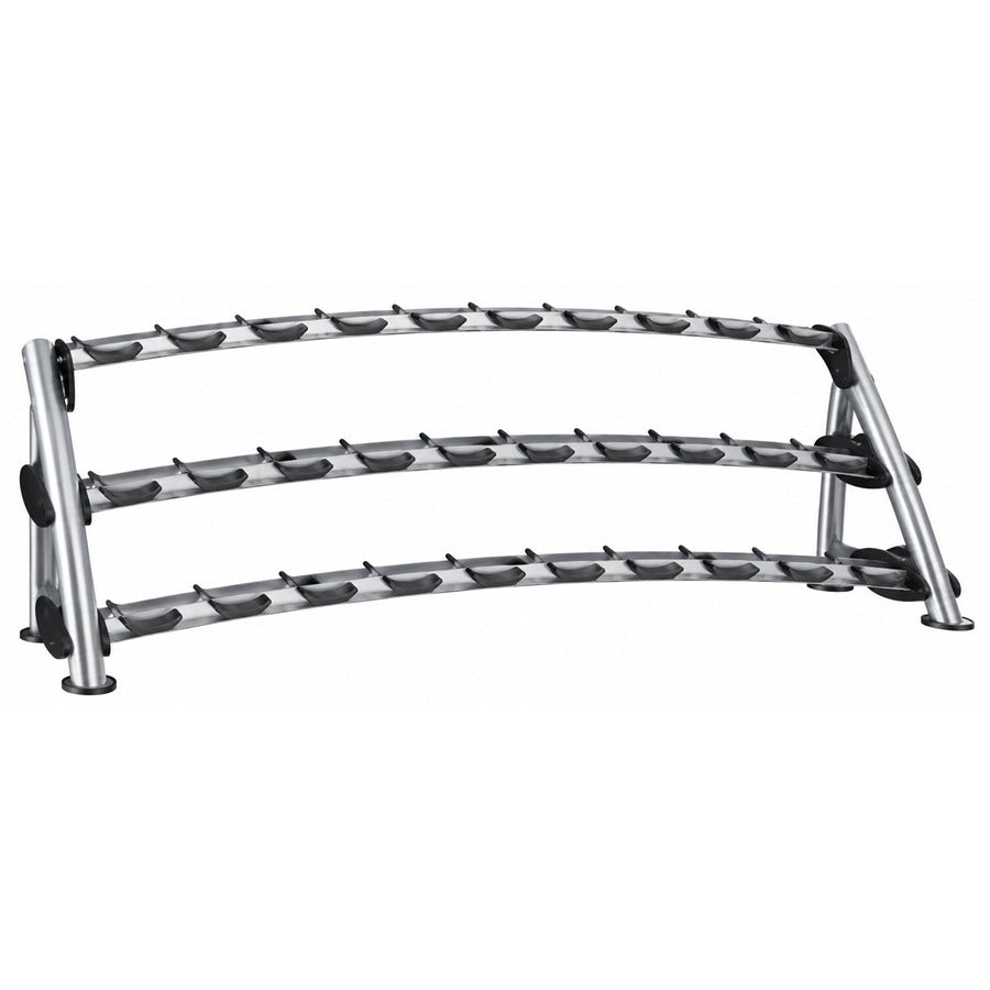 XS-7117 Three-Tier Dumbbell Rack, white background