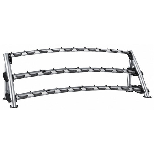 XS-7117 Three-Tier Dumbbell Rack, white background