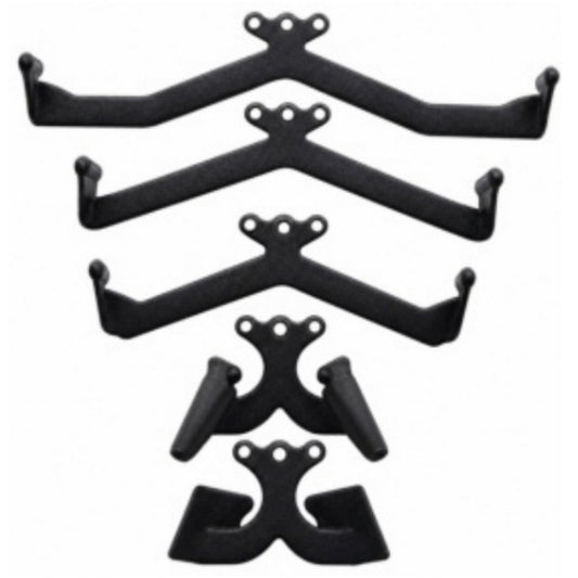 ZDE-08 Three-Hole Cable Fly Handle Set, white background